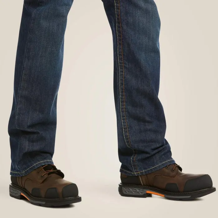 Men Workwear Ariat FR M4 Relaxed Basic Boot Cut Jean Shale