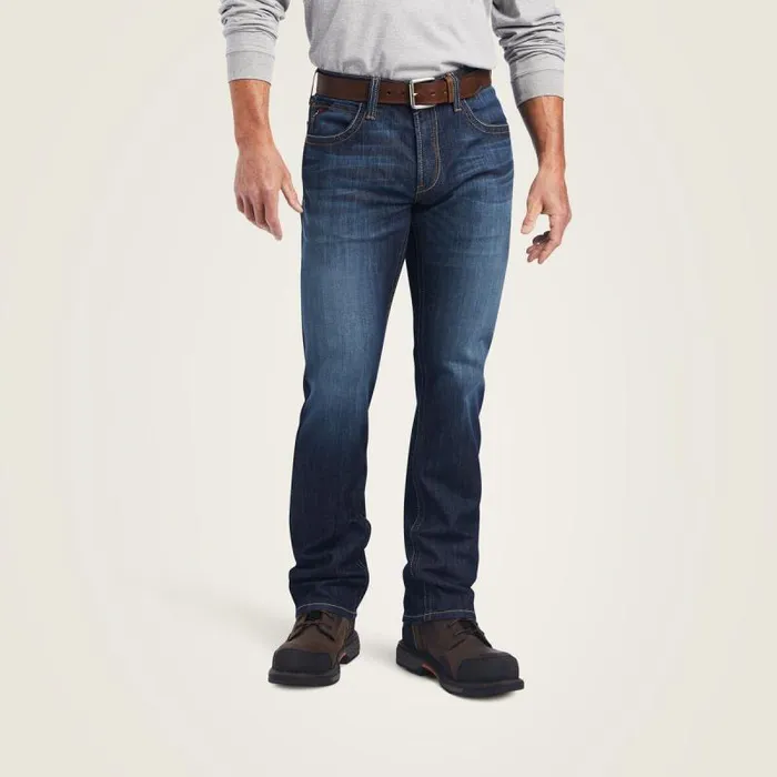Men Workwear Ariat FR M5 Straight DuraLight Stretch Basic Straight Leg Jean Lassen Men Workwear Ariat FR M5 Straight DuraLight Stretch Basic Straight Leg Jean Lassen