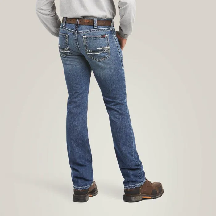 Men Workwear Ariat FR M7 Slim DuraStretch Adkins Stackable Straight Leg Jean Slate Men Workwear Ariat FR M7 Slim DuraStretch Adkins Stackable Straight Leg Jean Slate
