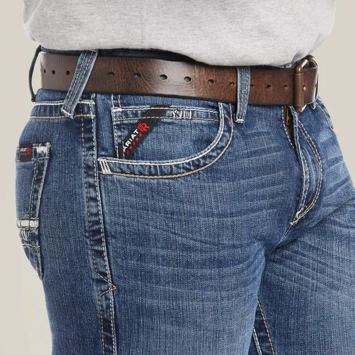 Men Workwear Ariat FR M7 Slim DuraStretch Adkins Stackable Straight Leg Jean Slate Men Workwear Ariat FR M7 Slim DuraStretch Adkins Stackable Straight Leg Jean Slate