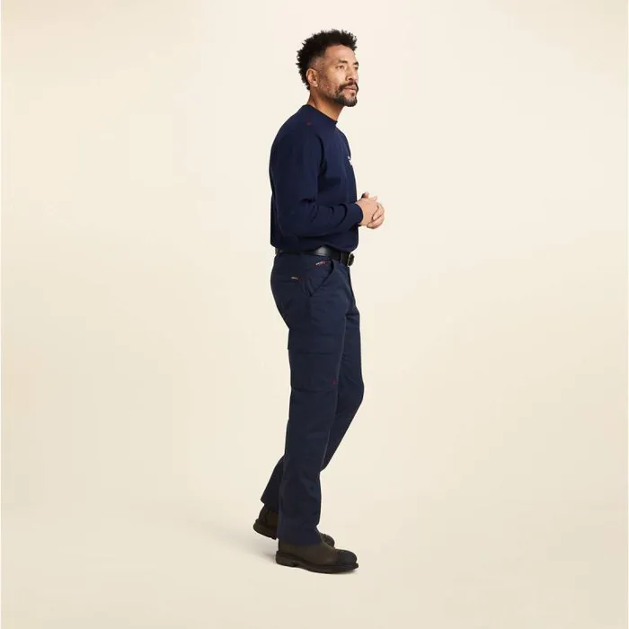 Men Workwear Ariat FR M7 Slim DuraStretch Duralight Twill Straight Pant Fr Navy Men Workwear Ariat FR M7 Slim DuraStretch Duralight Twill Straight Pant Fr Navy