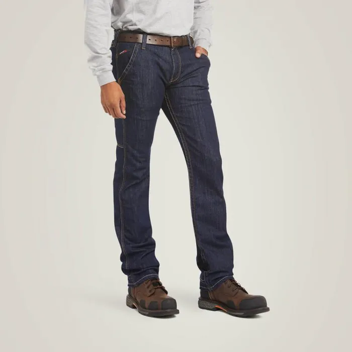 Men Workwear Ariat FR M7 Slim DuraStretch Workhorse Stackable Straight Leg Jean Rinse Men Workwear Ariat FR M7 Slim DuraStretch Workhorse Stackable Straight Leg Jean Rinse