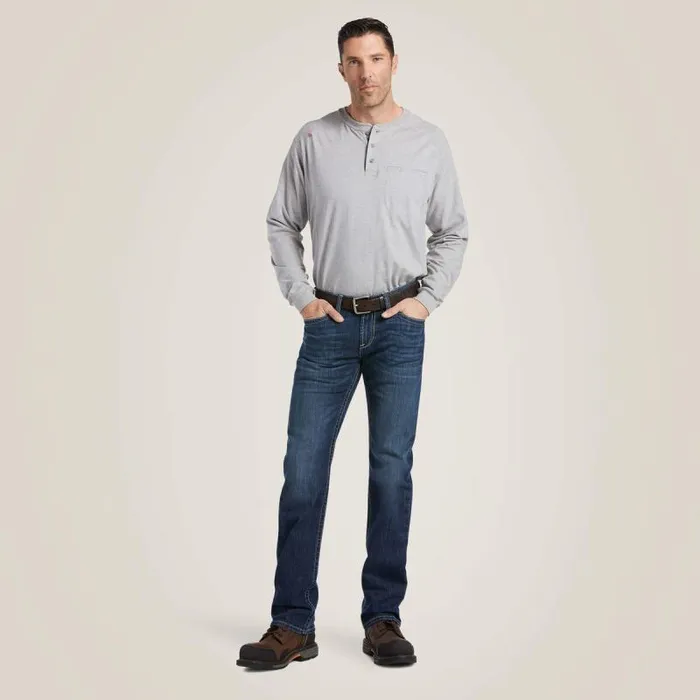 Men Workwear Ariat FR M7 Slim Stretch DuraLight Shoreway Stackable Straight Leg Jean Kelby Men Workwear Ariat FR M7 Slim Stretch DuraLight Shoreway Stackable Straight Leg Jean Kelby
