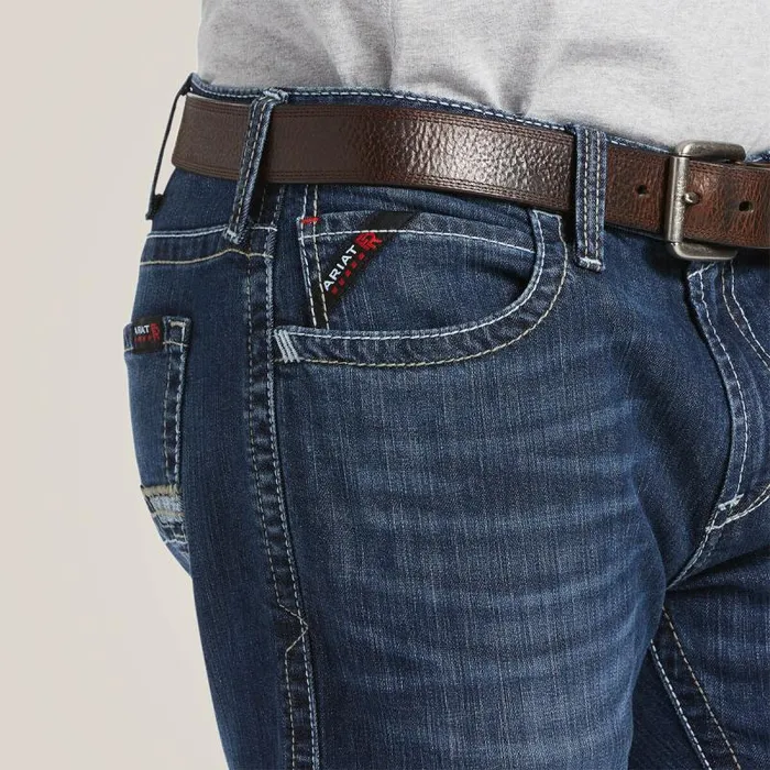 Men Workwear Ariat FR M7 Slim Stretch DuraLight Shoreway Stackable Straight Leg Jean Kelby Men Workwear Ariat FR M7 Slim Stretch DuraLight Shoreway Stackable Straight Leg Jean Kelby
