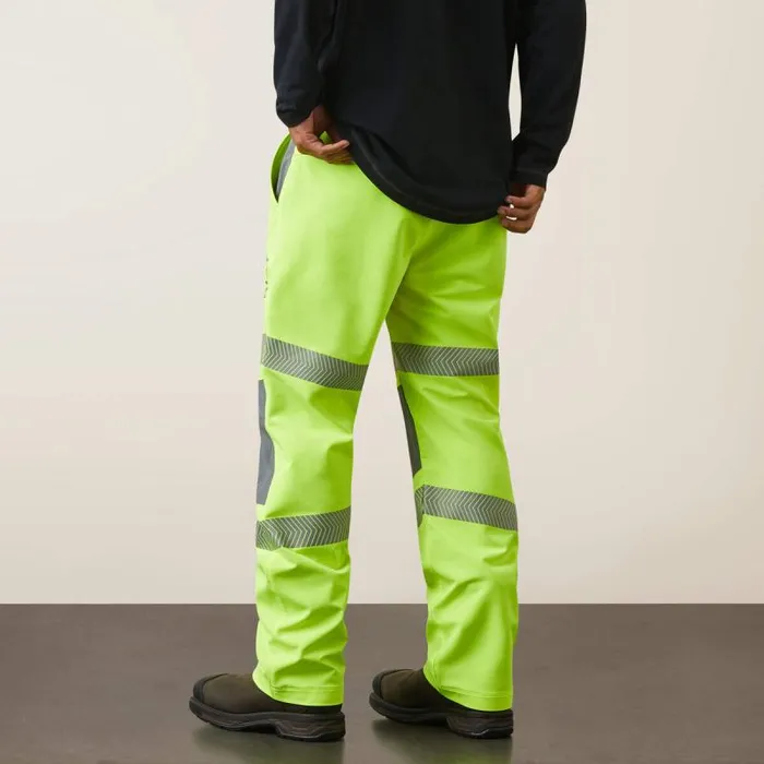 Men Workwear Ariat Rebar DuraStretch PullOn Straight Pant Hi Vis Yellow Men Workwear Ariat Rebar DuraStretch PullOn Straight Pant Hi Vis Yellow