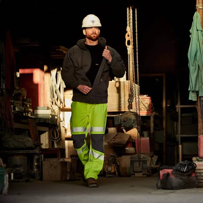 Men Workwear Ariat Rebar DuraStretch PullOn Straight Pant Hi Vis Yellow Men Workwear Ariat Rebar DuraStretch PullOn Straight Pant Hi Vis Yellow
