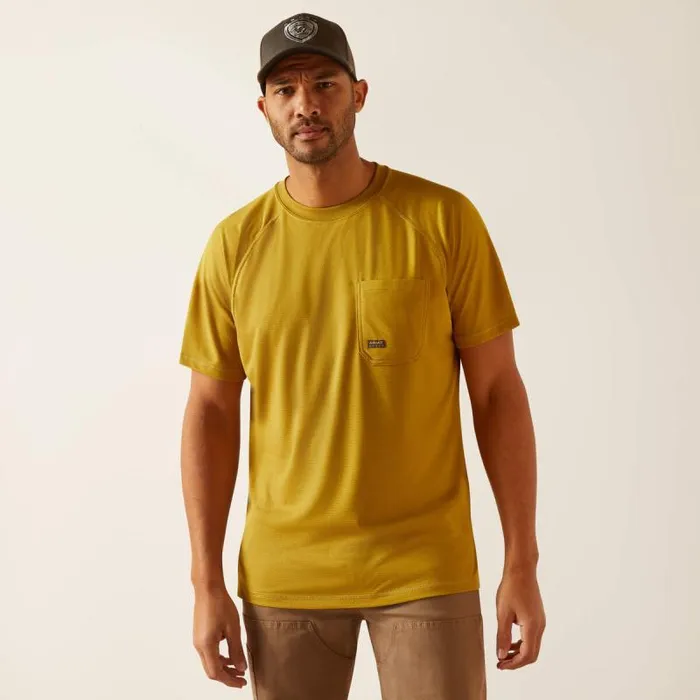 Men Workwear Ariat Rebar Heat Fighter Jolly Wrencher Dried Tobacco Men Workwear Ariat Rebar Heat Fighter Jolly Wrencher Dried Tobacco