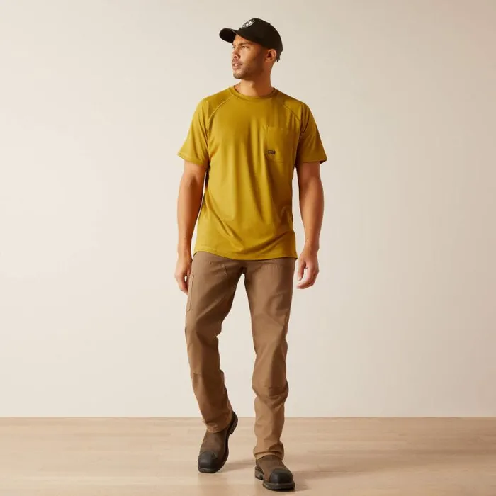 Men Workwear Ariat Rebar Heat Fighter Jolly Wrencher Dried Tobacco Men Workwear Ariat Rebar Heat Fighter Jolly Wrencher Dried Tobacco