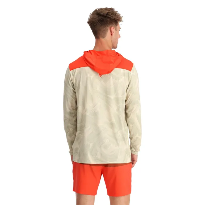 Mens Arc Tech Hoodie 8211 Ash Spyder Performance