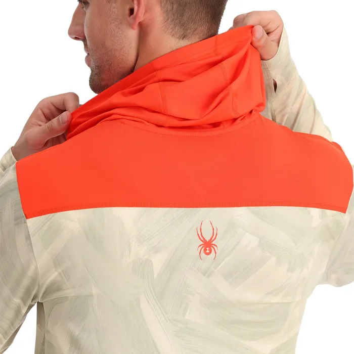 Mens Arc Tech Hoodie 8211 Ash Spyder Performance