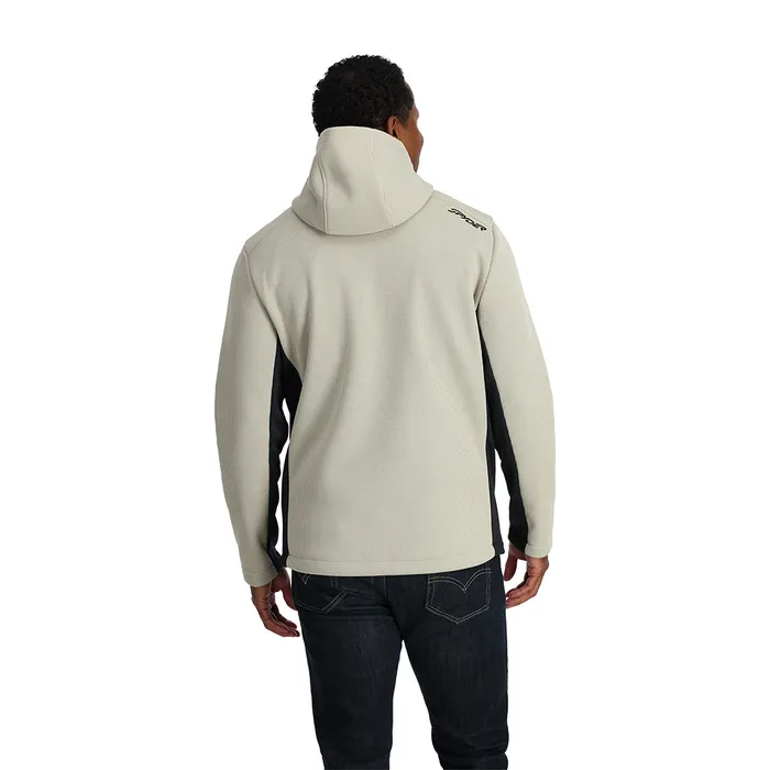 Mens Bandit Hooded 8211 Sandstorm Spyder Fleece