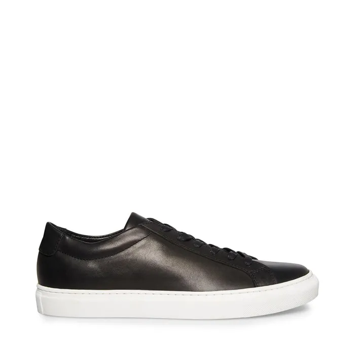 Mens Bolo Black Steve Madden Sneakers