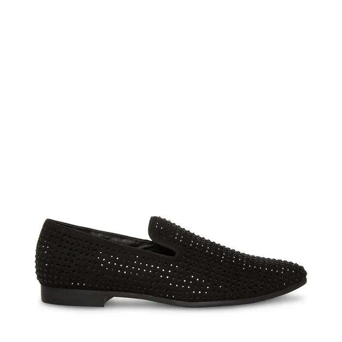 Mens Cavia Black Steve Madden Loafers