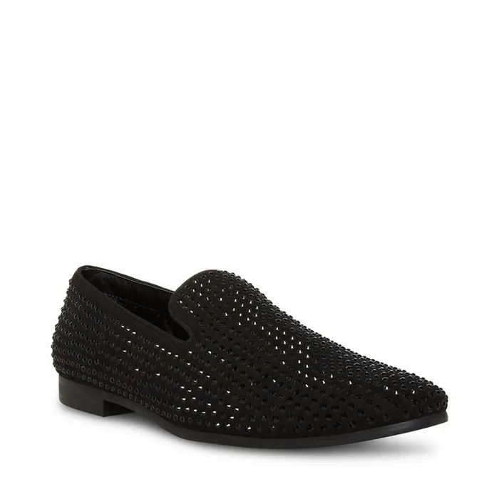 Mens Cavia Black Steve Madden Loafers