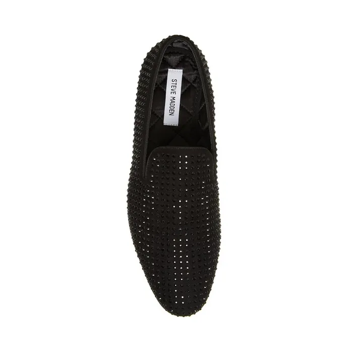 Mens Cavia Black Steve Madden Loafers