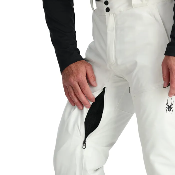 Mens Dare 8211 White Spyder Pants