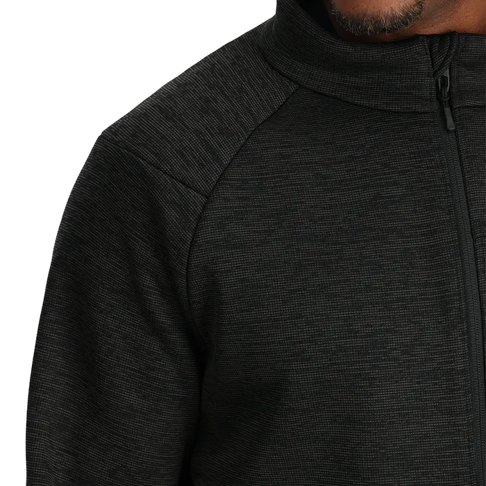 Mens Encore Full Zip 8211 Black Spyder Fleece