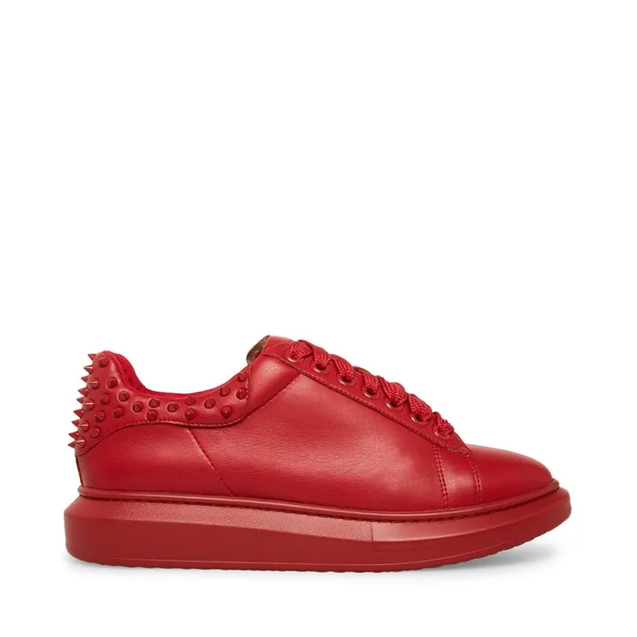 Mens Frosting Red Steve Madden Sneakers