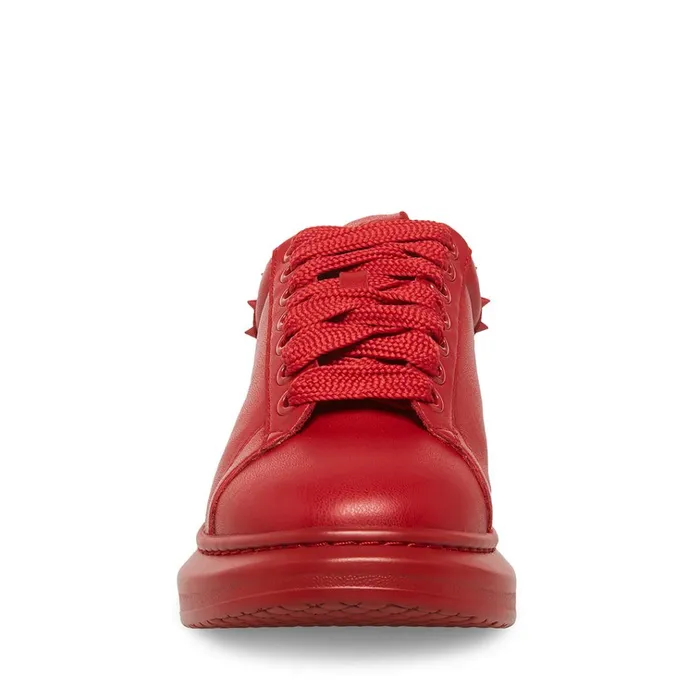 Mens Frosting Red Steve Madden Sneakers