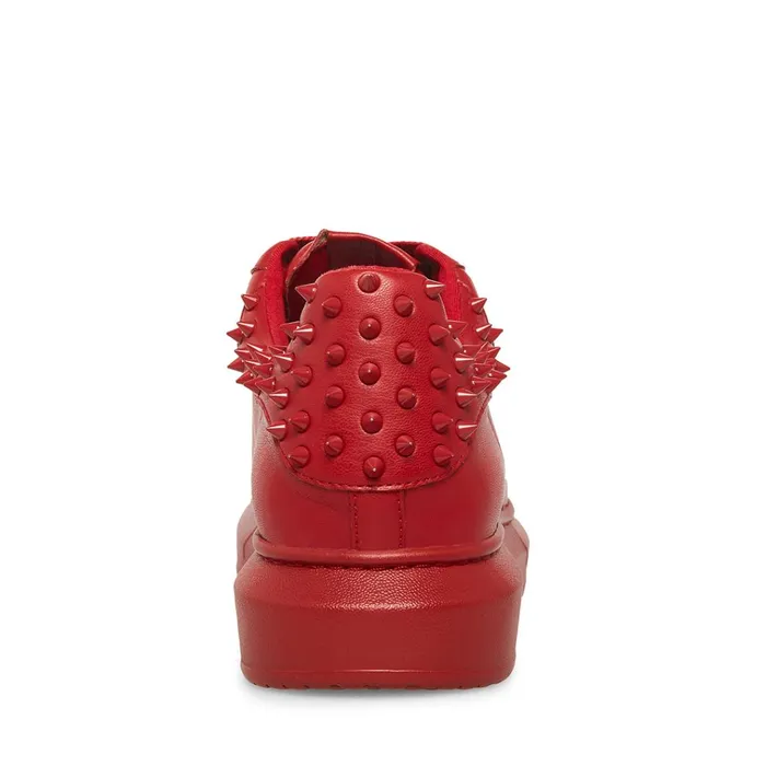 Mens Frosting Red Steve Madden Sneakers