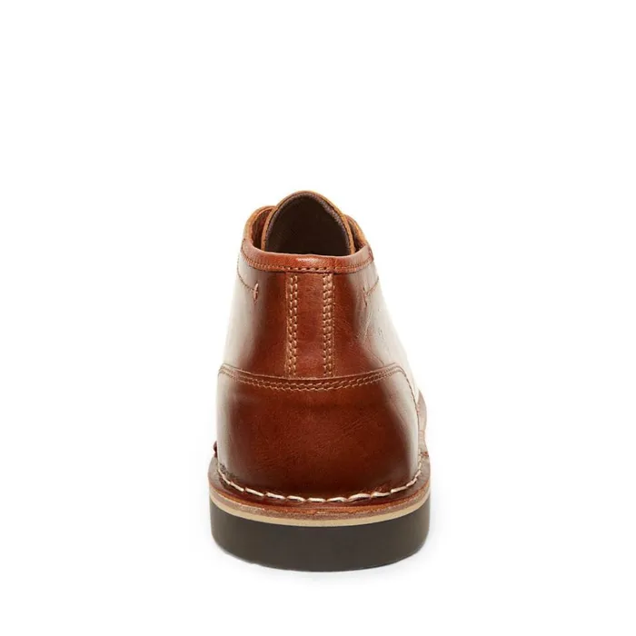 Mens Harken Cognac Leather Steve Madden Boots