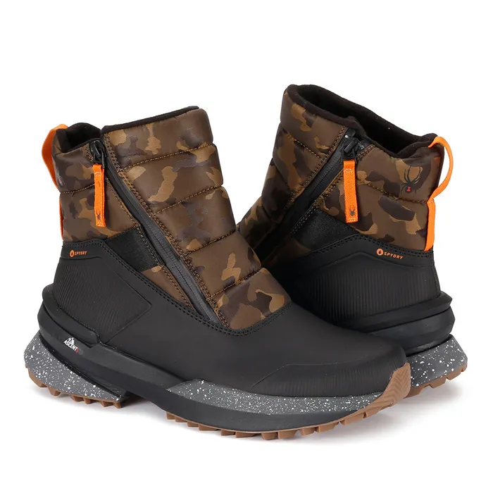 Mens Hyland 8211 Green Multi Camo Spyder Boots