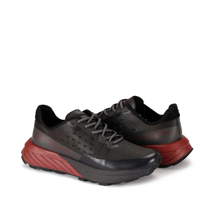 Mens Icarus 8211 Dark Grey Spyder Shoes