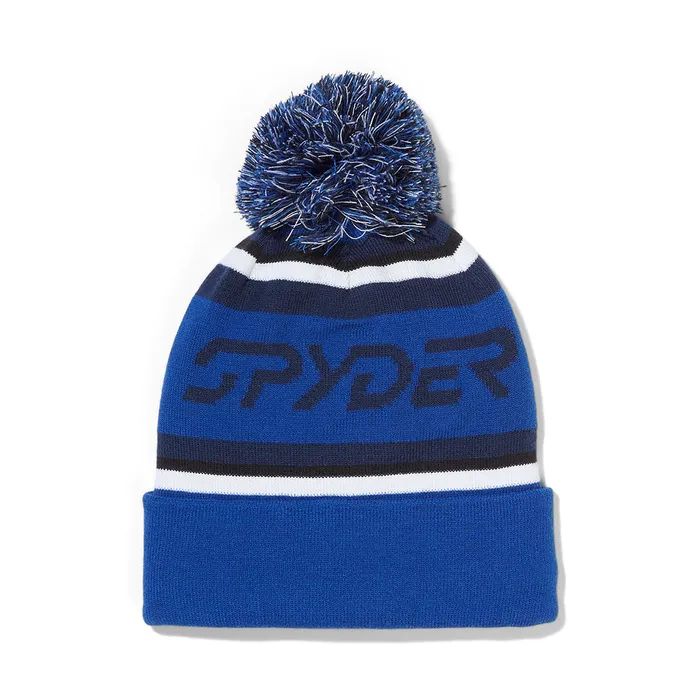 Mens Icebox Pom 8211 Electric Blue Spyder Hats