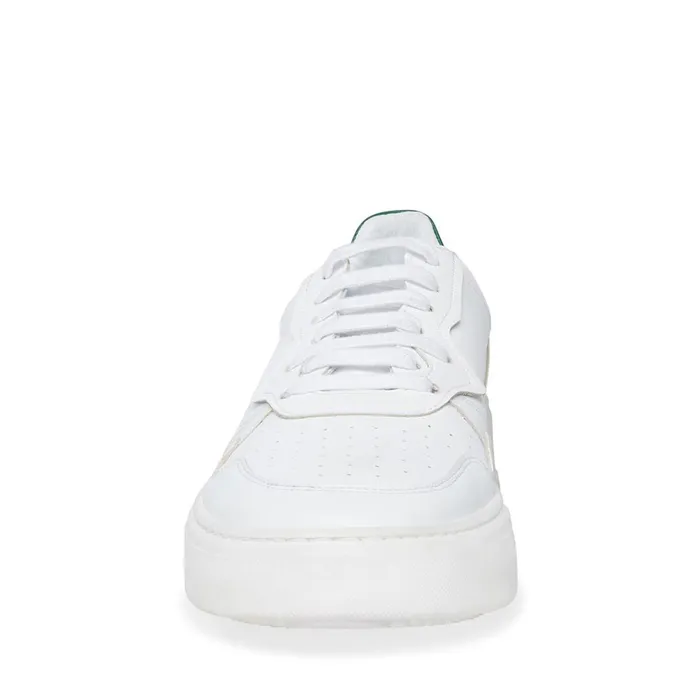 Mens Jorgee WhiteGreen Steve Madden Sneakers