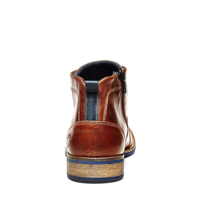 Mens Kramerr Tan Leather Steve Madden Boots