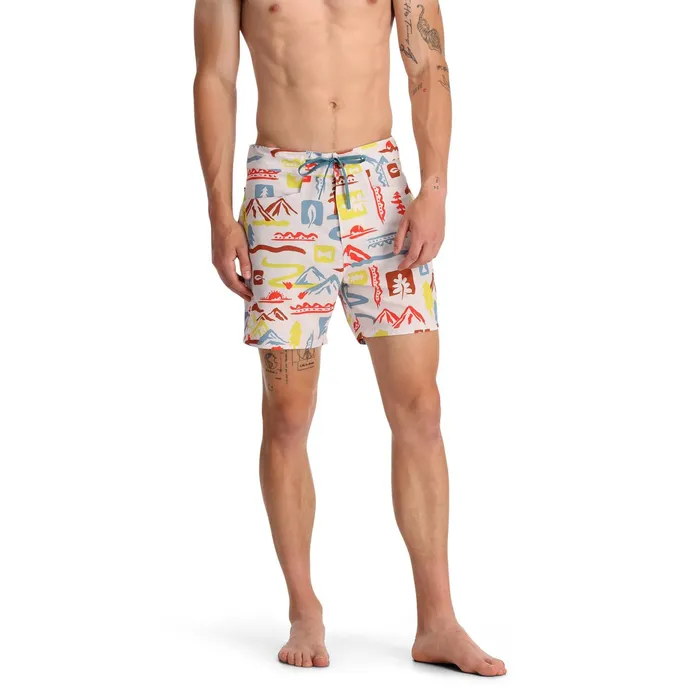 Mens Nolan Hybrid Short 8211 Multi Spyder Shorts