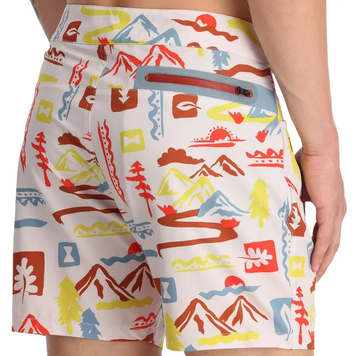 Mens Nolan Hybrid Short 8211 Multi Spyder Shorts