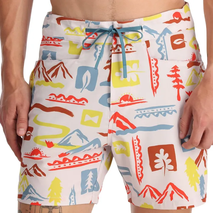 Mens Nolan Hybrid Short 8211 Multi Spyder Shorts