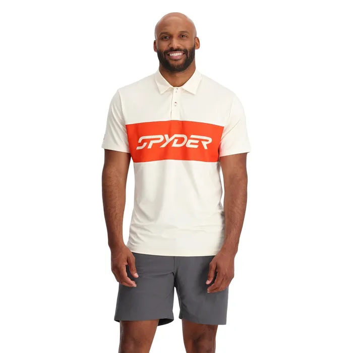 Mens Olson Polo 8211 Greige Spyder Tees 038 Tanks