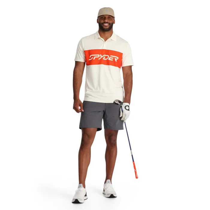 Mens Olson Polo 8211 Greige Spyder Tees 038 Tanks