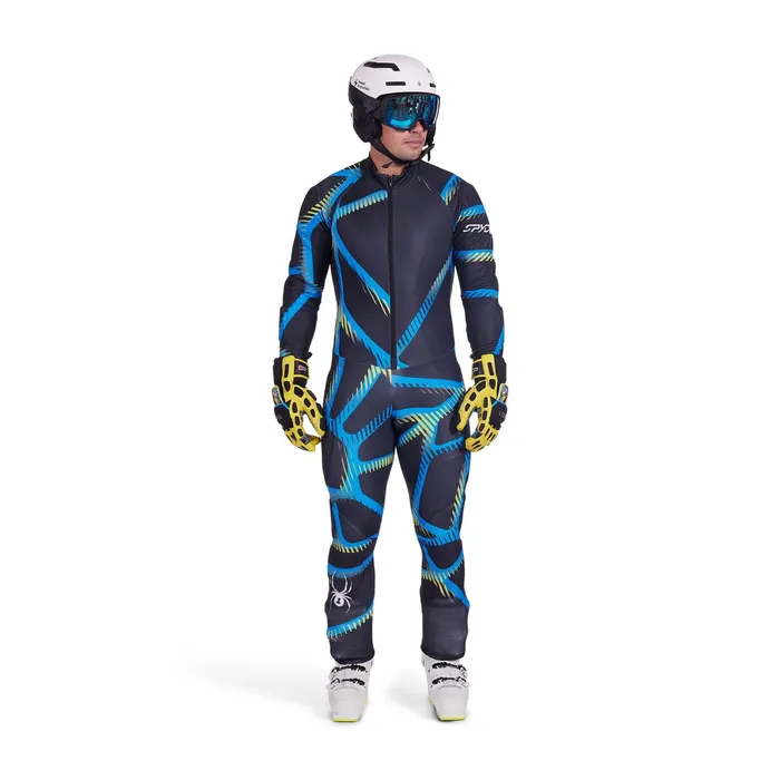 Mens Performance GS Race Suit 8211 Black Combo Spyder Pants