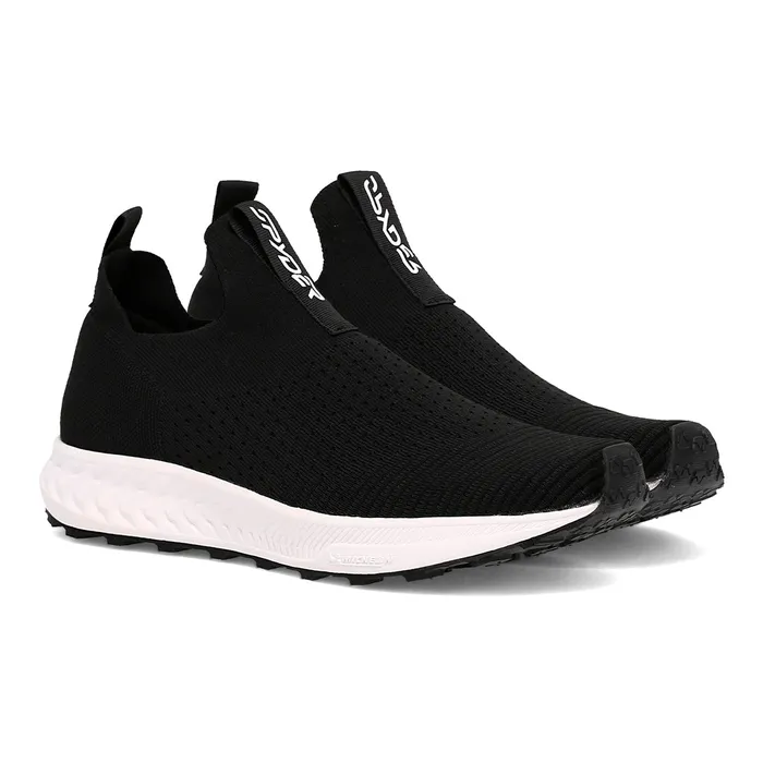Mens Pioneer 8211 Black Spyder Sneakers Mens Pioneer 8211 Black Spyder Sneakers