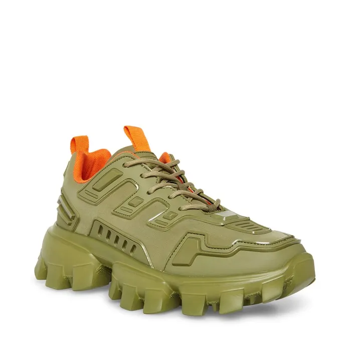 Mens Ponce Olive Multi Steve Madden Sneakers