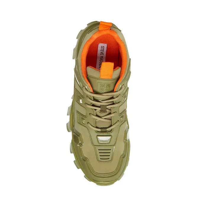 Mens Ponce Olive Multi Steve Madden Sneakers
