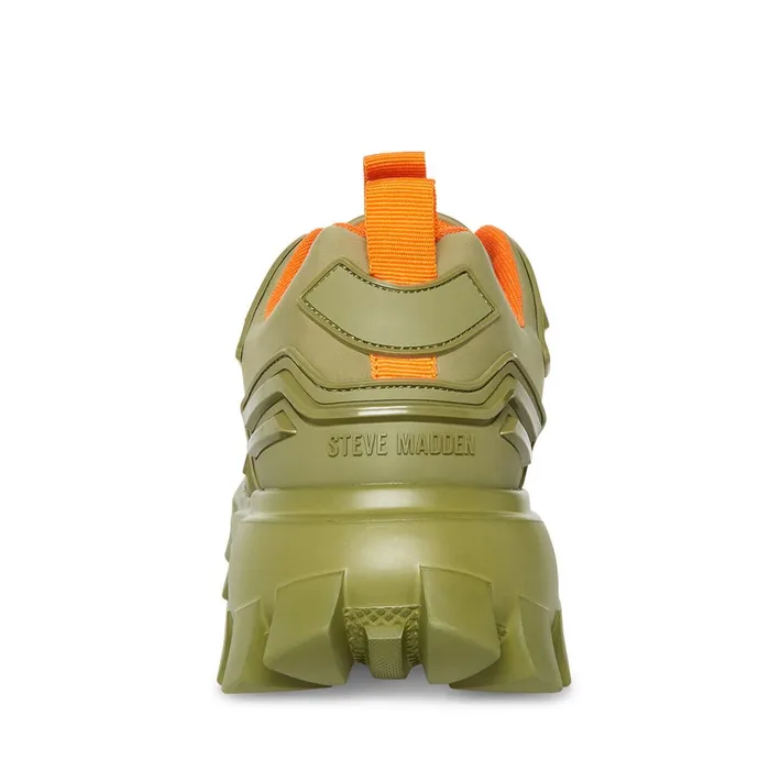 Mens Ponce Olive Multi Steve Madden Sneakers