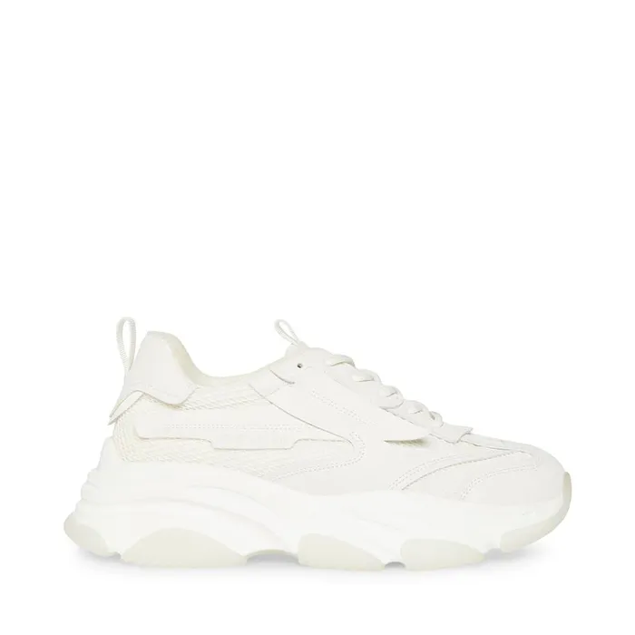 Mens Possess OffWhite Steve Madden Sneakers