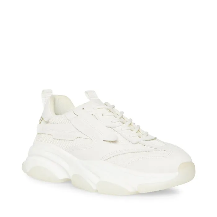 Mens Possess OffWhite Steve Madden Sneakers