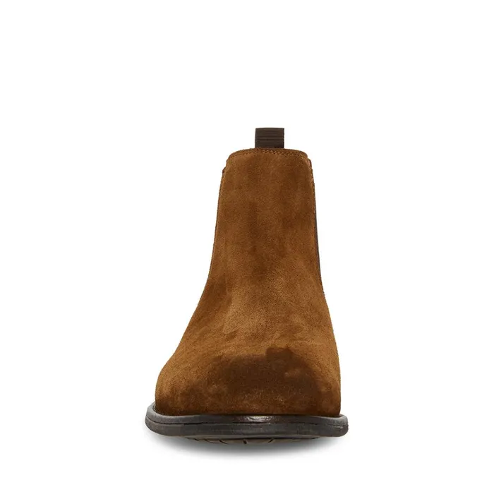 Mens Richard Cognac Suede Steve Madden Boots Mens Richard Cognac Suede Steve Madden Boots