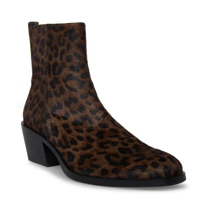 Mens Richie Leopard Steve Madden Boots