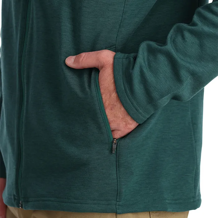Mens Speed Fleece Full Zip 8211 Cypress Green Spyder Fleece