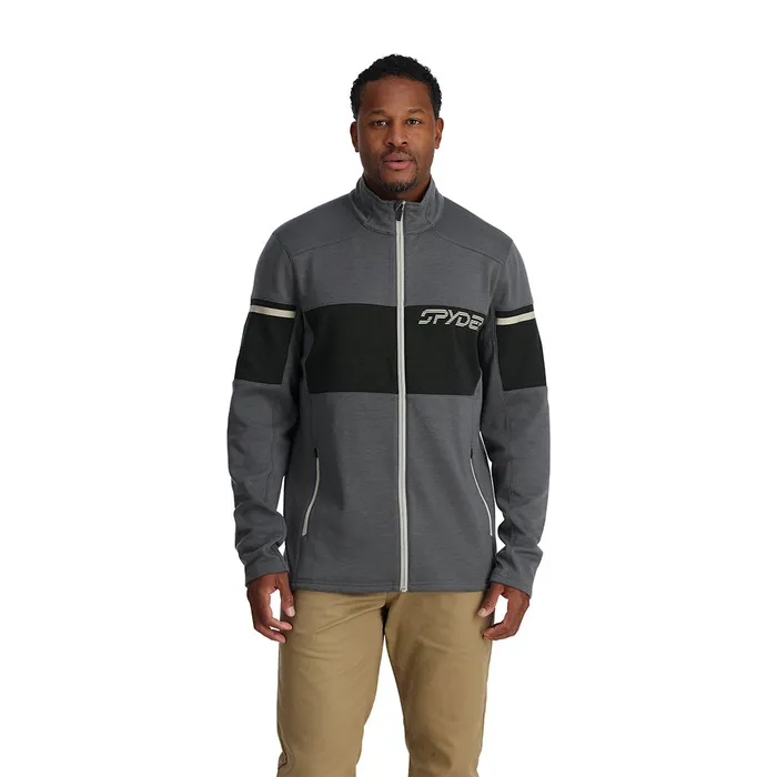 Mens Speed Fleece Full Zip 8211 Polar Spyder Fleece