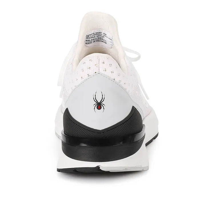 Mens Tempo 8211 White Spyder Sneakers