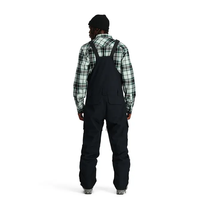 Mens Terrain Bib 8211 Black Spyder Pants