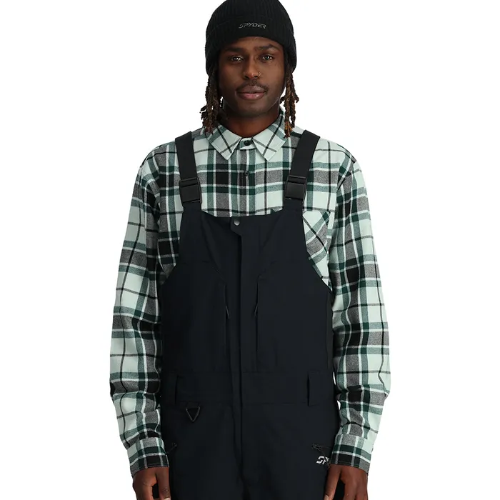 Mens Terrain Bib 8211 Black Spyder Pants