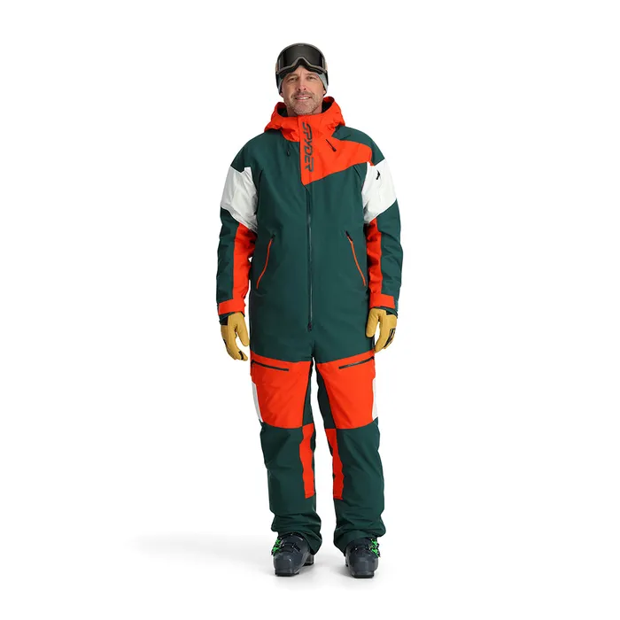 Mens Utility Snowsuit 8211 Cypress Green Spyder Pants